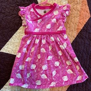 Tea Collection Wrap Neck dress